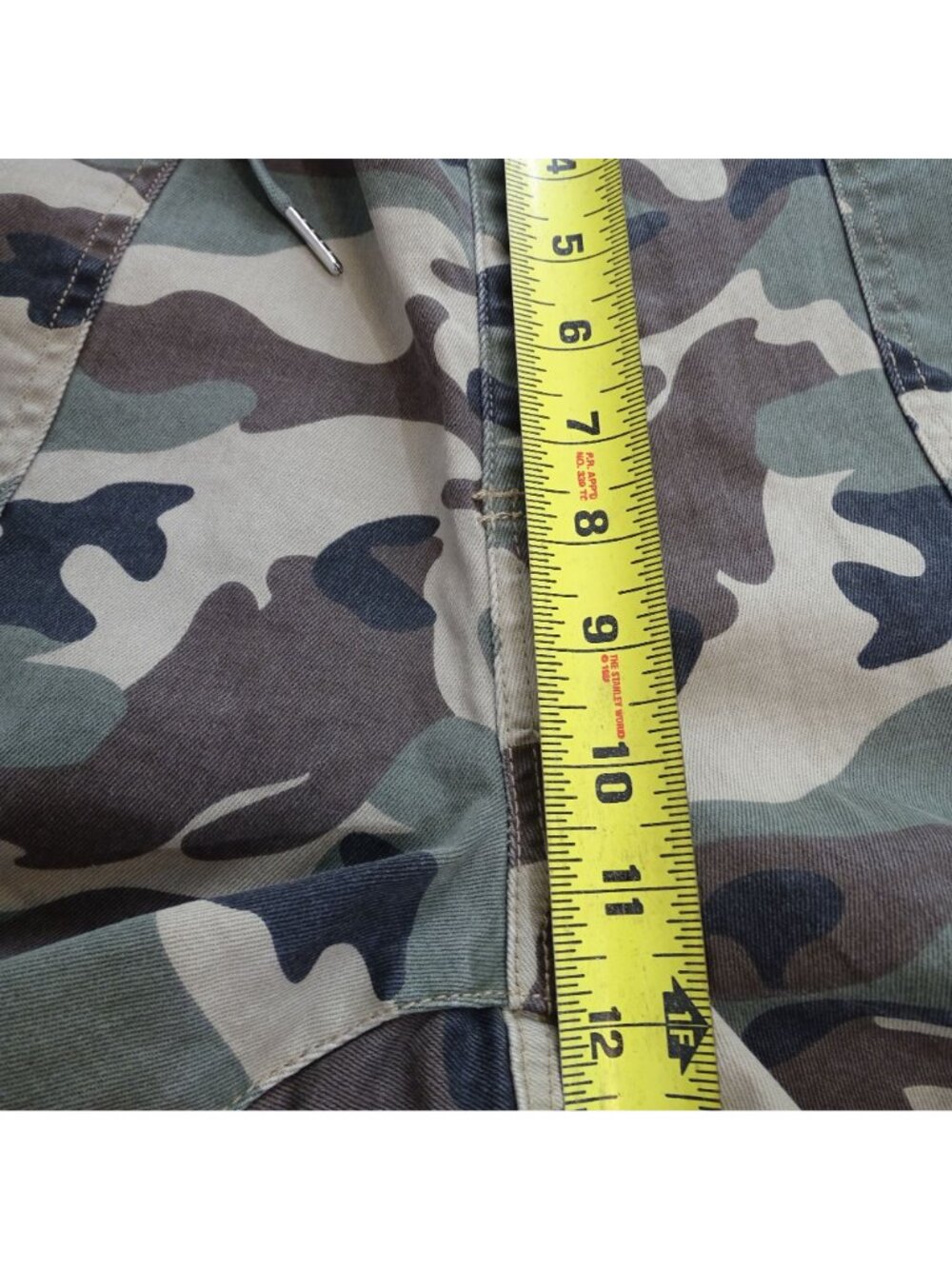YMI Women Camo Pull-On High Rise Crop Pants Green Size 3X Streetwear Utility - Picture 14 of 16